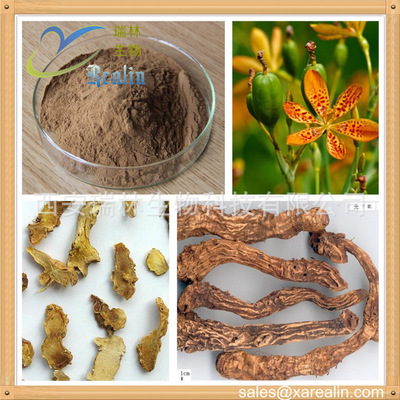 植物提取物-廠家大量供應射干提取物,主要成分皂甙用于清熱解毒,消痰等-植物提取物.